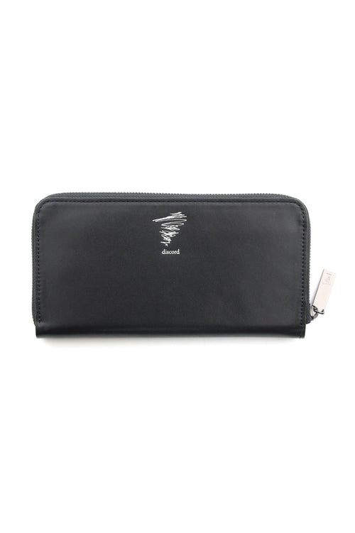 Gloss smooth leather Long wallet - DV-A05-701 - Discord Yohji Yamamoto