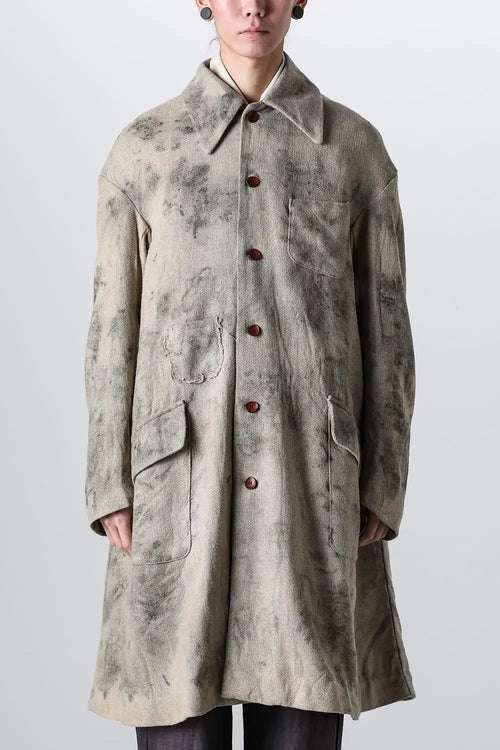 Hand Dyed Car Coat - Peng Tai