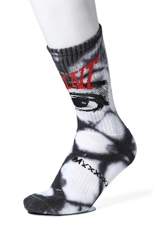 EYE Socks Tie Dye Black - SAINT Mxxxxxx