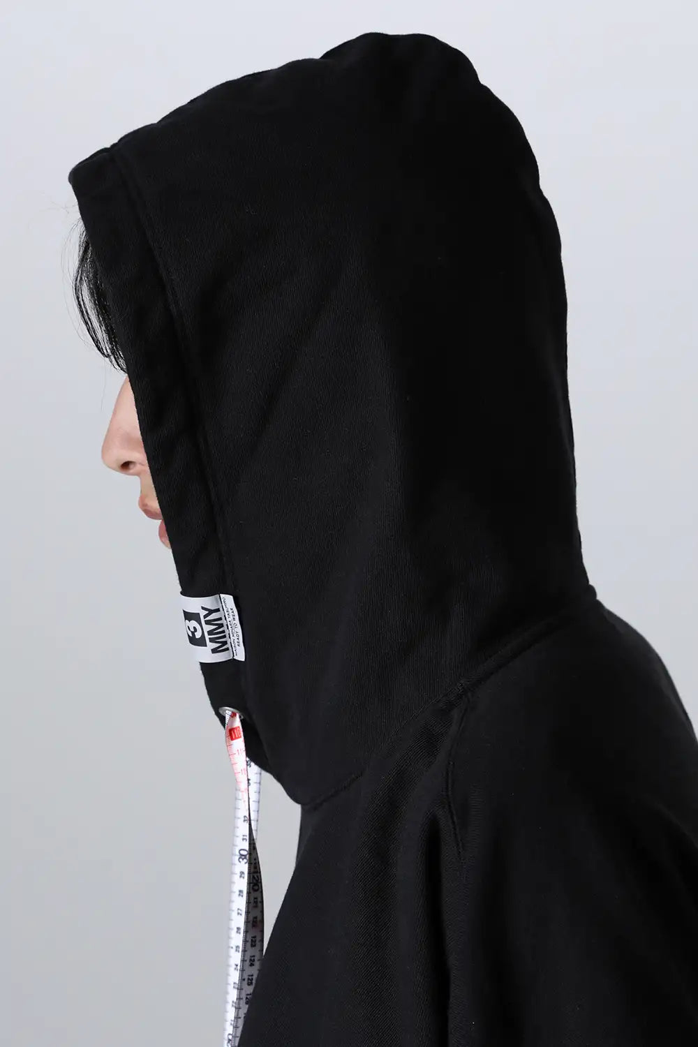 A12HD671-Black | NASA Printed Hoodie Black | MIHARAYASUHIRO 