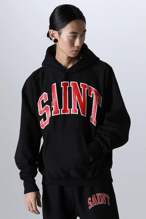 ARCH SAINT Hoodie Black - SAINT Mxxxxxx