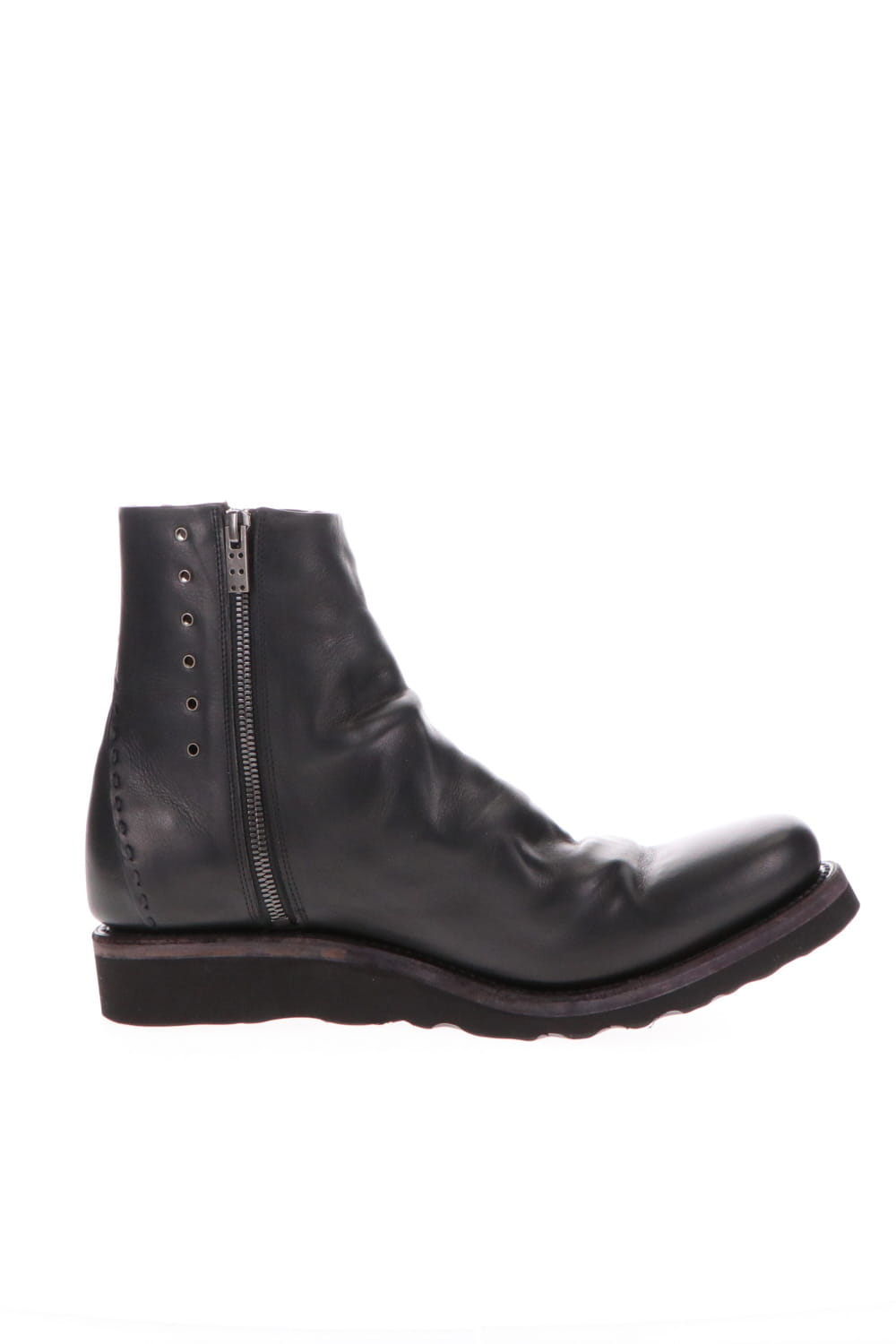 ankle-boots-calf-leather-black-1 | アンクルブーツ カーフ レザー ...