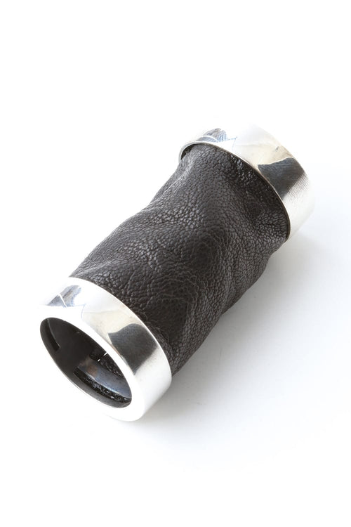 Long Leather Combination Ring - Guidi