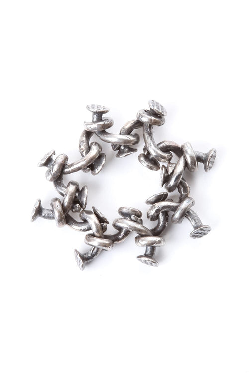 G-AN12 - Nail Chain Ring - Guidi