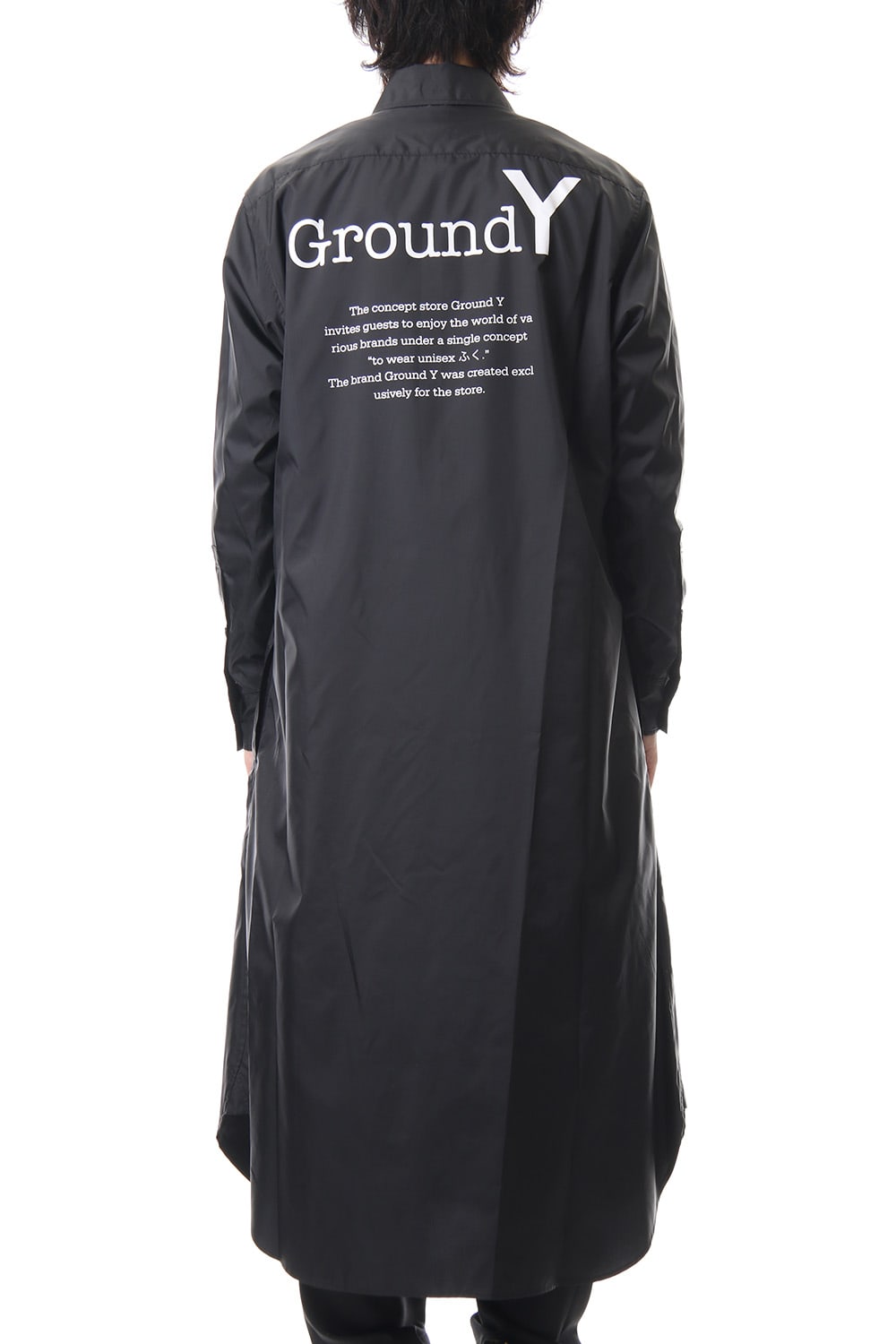 GroundY 19AW Back Logoshirt DressStyling