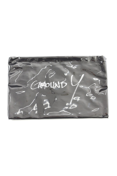 Polyvinyl Chloride Clutch bag Black - Ground Y