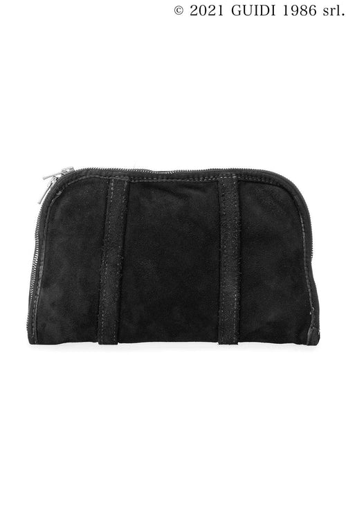 GB0001 - Small Flat Leather Clutch - Guidi