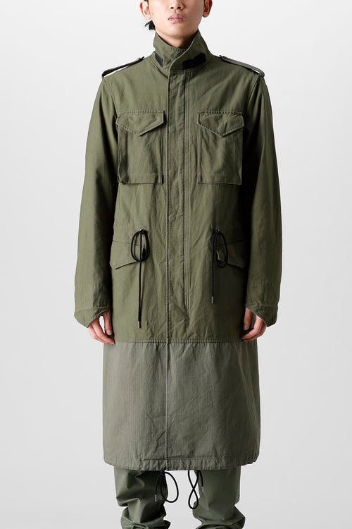 Military long coat - Ground Y