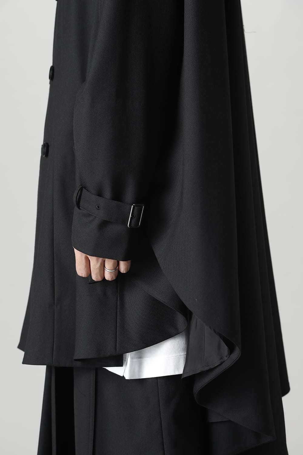 GA-C09-100 | Big cape cloak | Ground Y | Online Store - FASCINATE