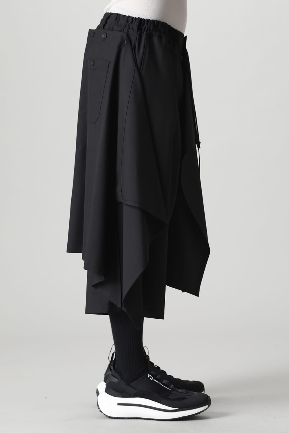 GA-P26-100 | Detachable skirt pants | Ground Y | Online Store