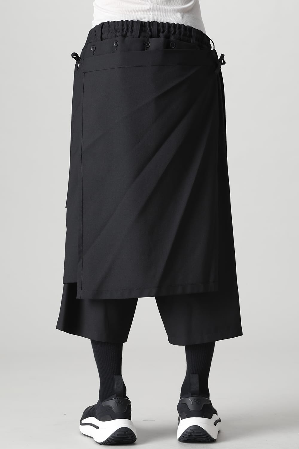 GA-P26-100 | Detachable skirt pants | Ground Y | Online Store