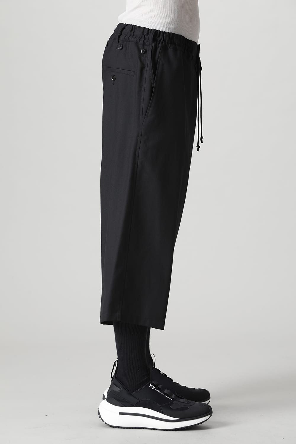 Detachable skirt pants