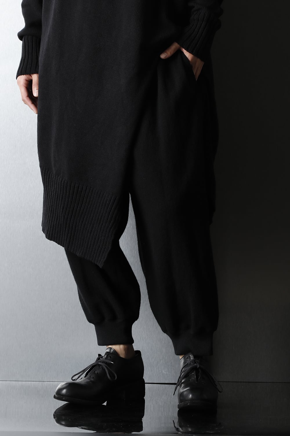 ground-y-gr-p14-101 | Hem Rib Balloon Pants | Ground Y | Online