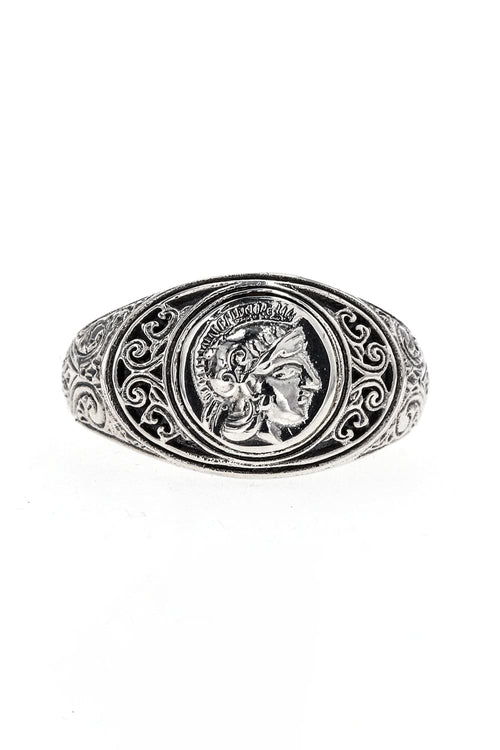 GR62 - Athena the Goddess Symbol Ring - Gerochristo