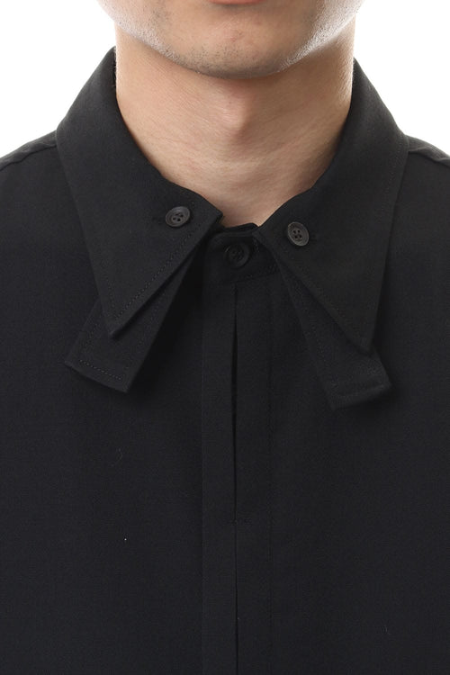 Fly front Long Blouse - Yohji Yamamoto - ヨウジヤマモト