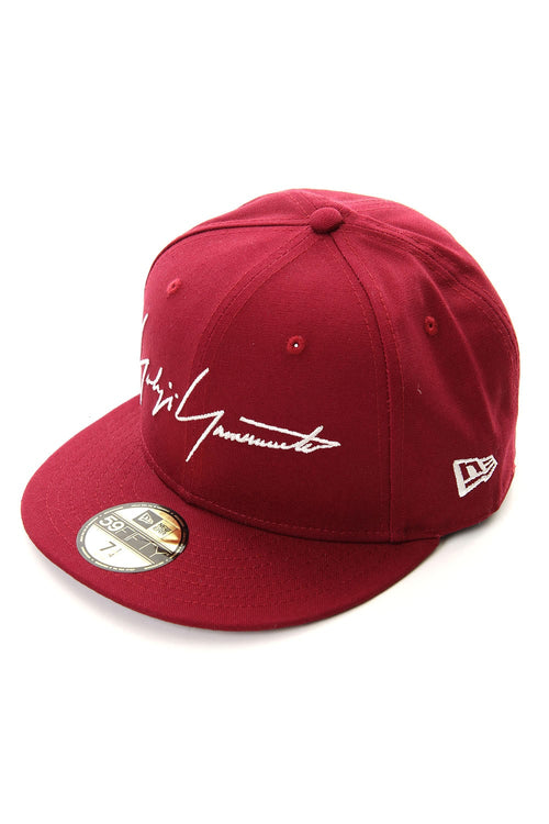 NEW ERA 59FIFTY YY Logo LPACT Bordeaux - Yohji Yamamoto