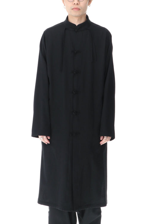 Double gauze Wrinkle gabardine China dress - Yohji Yamamoto