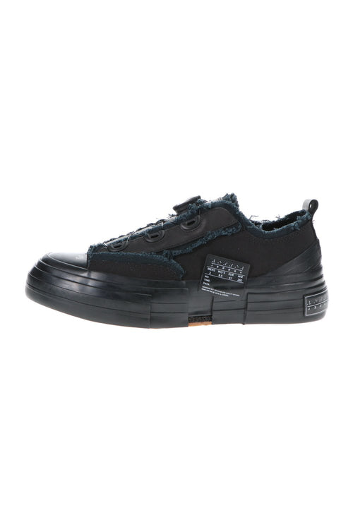 Yohji Yamamoto × VESSEL  Cotton canvas Low top Sneaker Black - Yohji Yamamoto