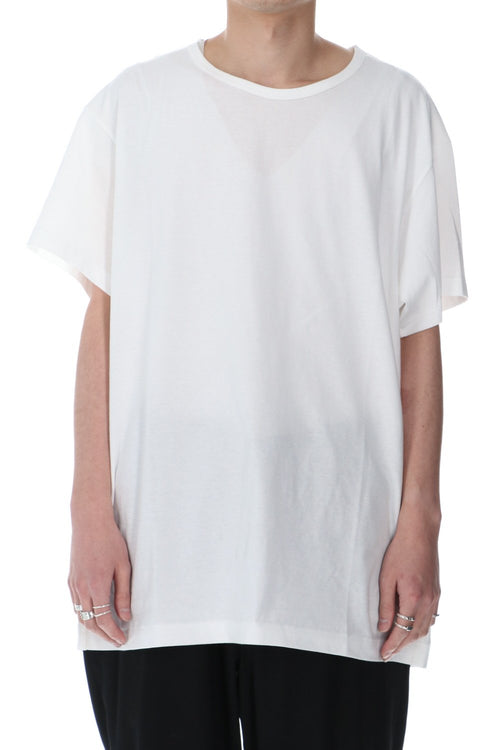 Round neck Half sleeve T-Shirt Off white - Yohji Yamamoto