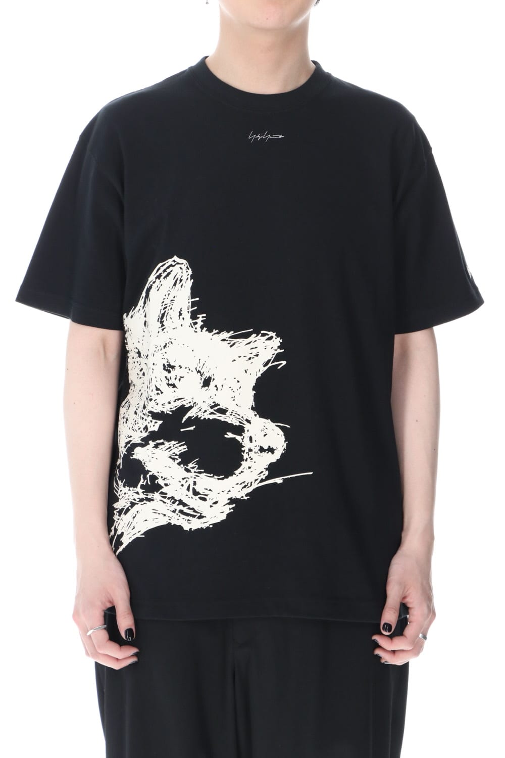 yohji yamamoto newera Tシャツ