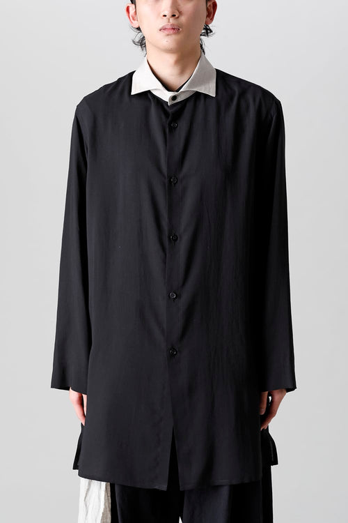 Shirt Blouse with Spare Collar - Yohji Yamamoto