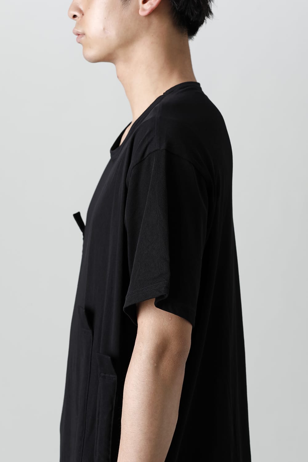 HG-T17-076 | 紐調節 半袖Tシャツ | Yohji Yamamoto | 通販