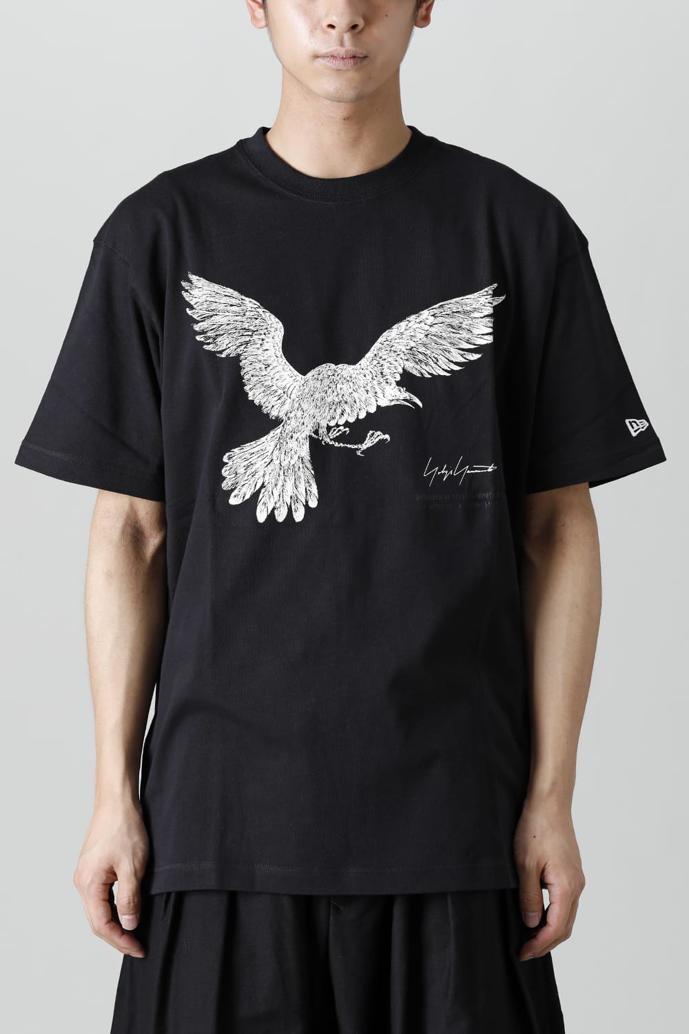 トップスyohji yamamoto newera tシャツ