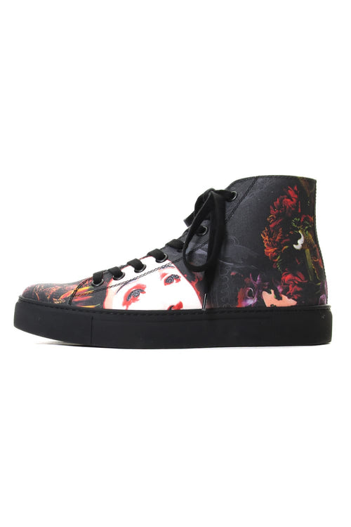 Print High Cut Sneaker D - Yohji Yamamoto - ヨウジヤマモト