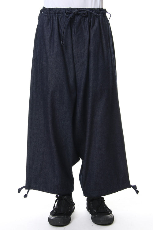 8oz Denim Sarouel Pants - Yohji Yamamoto - ヨウジヤマモト