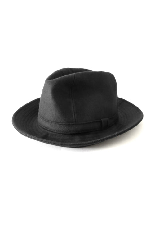 Wool Flannel Fedora Hat - Yohji Yamamoto