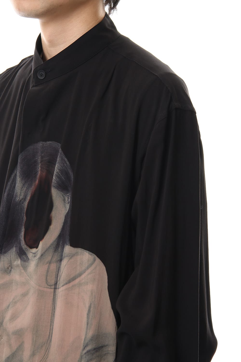 hn-b49-231 | UCHIDA Print York long shirt | Yohji Yamamoto | 通販 