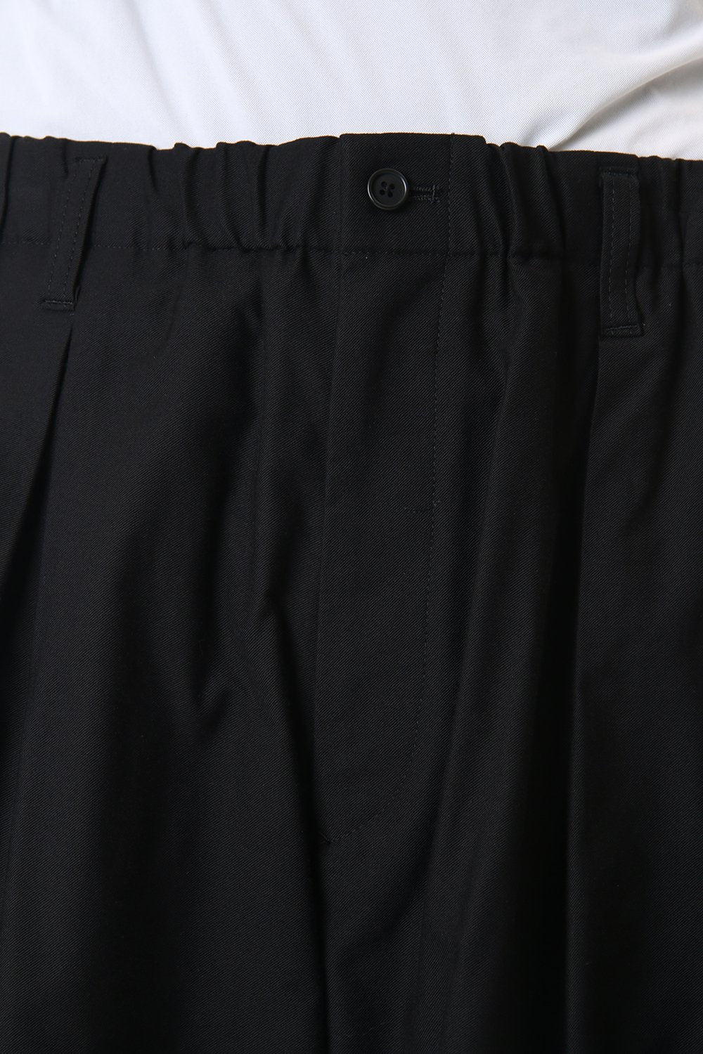 hn-p25-013 | Waist Elastin tuck Half Pants | Yohji Yamamoto | 通販