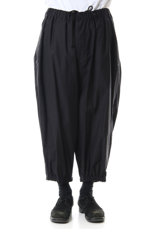 Cotton twill Gather pants - Yohji Yamamoto