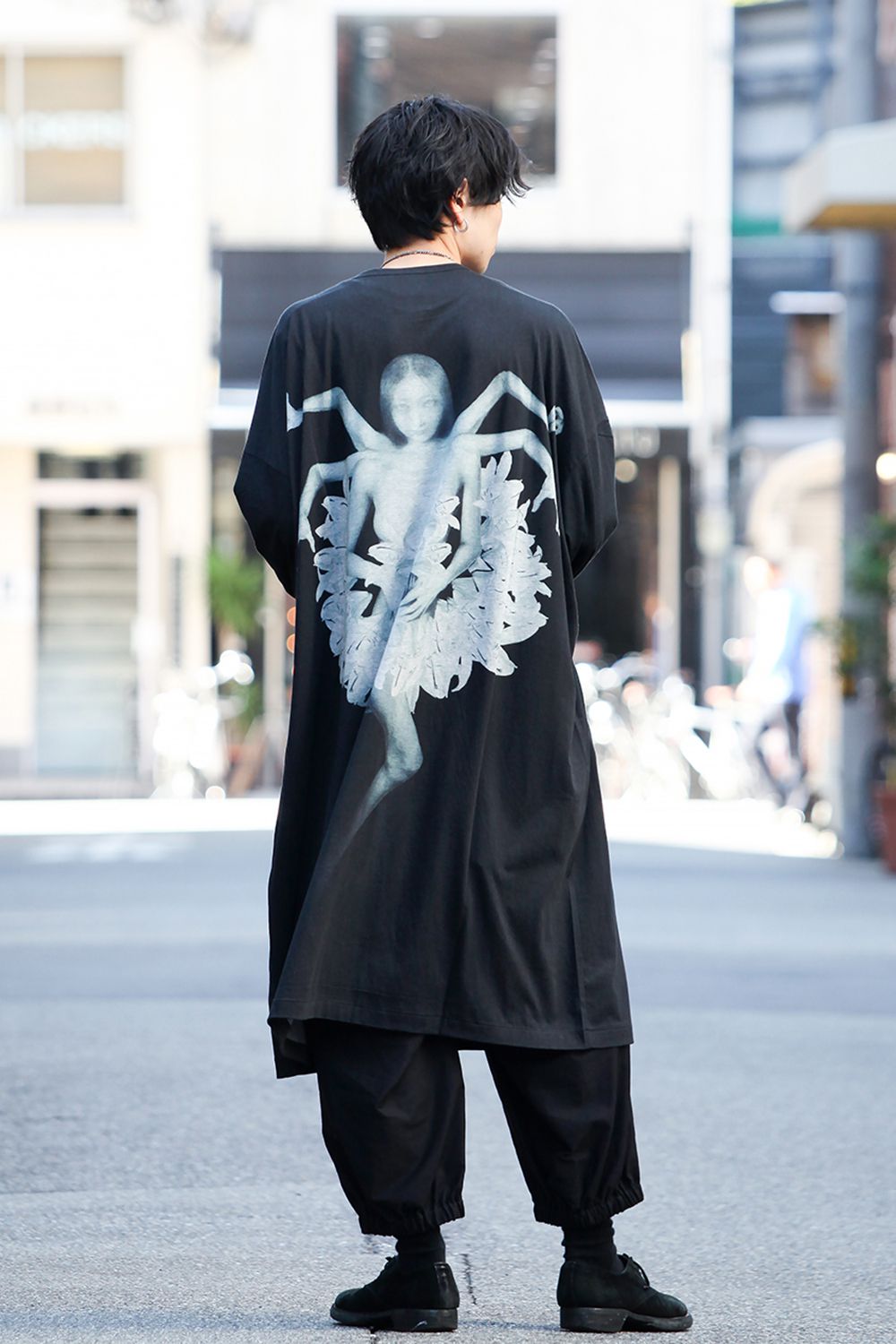 hn-p32-013 | Cotton twill Gather pants | Yohji Yamamoto | 通販