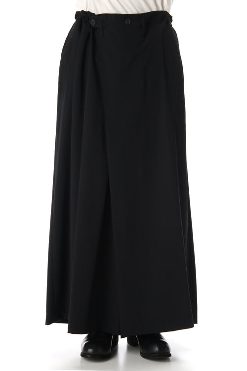 Wool Gabardine Skirt pants - Yohji Yamamoto