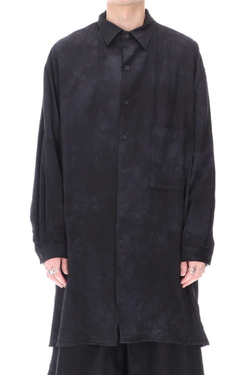 Unlevel Dyeing Classic Big Shirt - Yohji Yamamoto