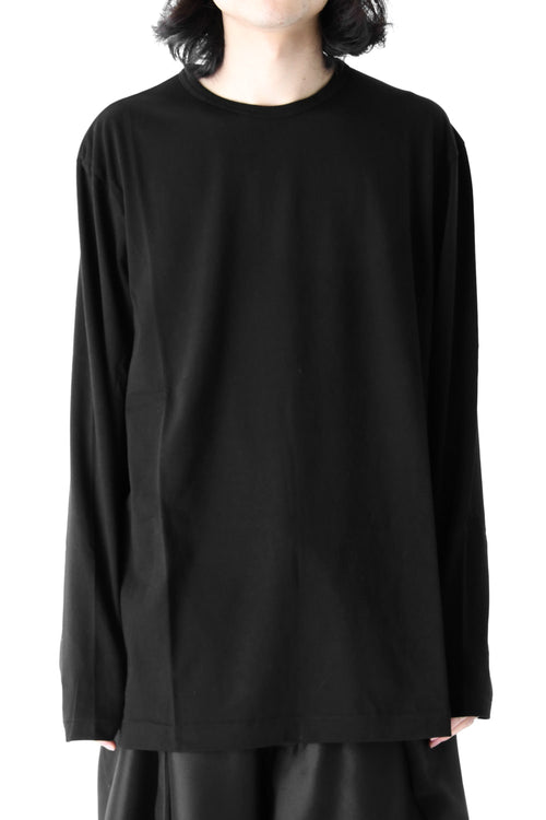 Crew Neck Long Sleeve T-Shirt - Yohji Yamamoto - ヨウジヤマモト