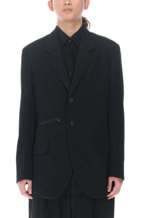 Right side zipper Accented jacket - Yohji Yamamoto