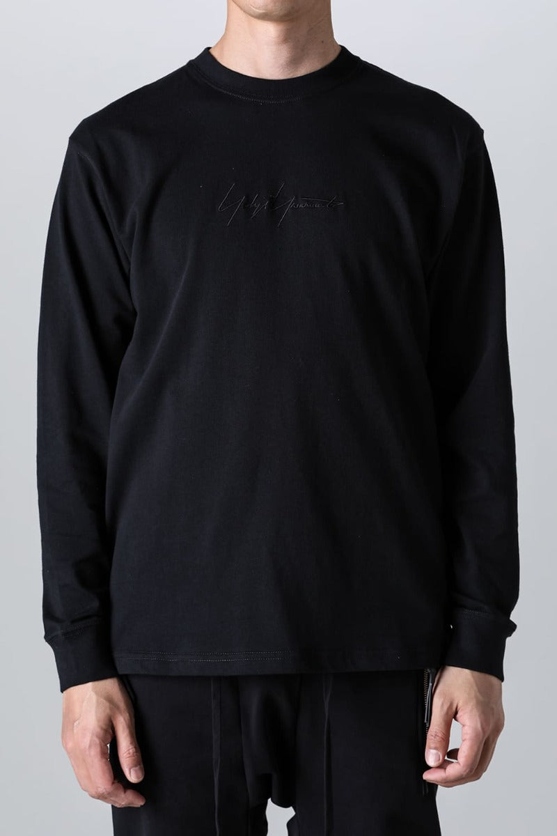 HZ-T96-283 New Era × Yohji Yamamoto Dahlia Long Sleeve T-Shirt