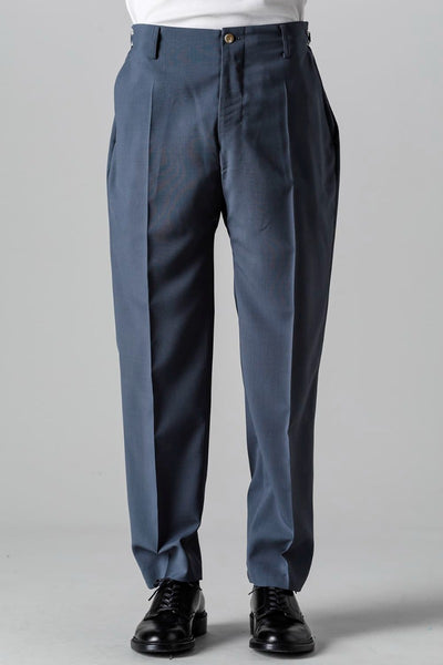 No Tuck Straight Pants （polyester wool） - IRENISA