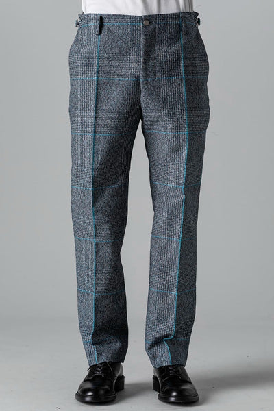 No Tuck Straight Pants（Jacquard） - IRENISA