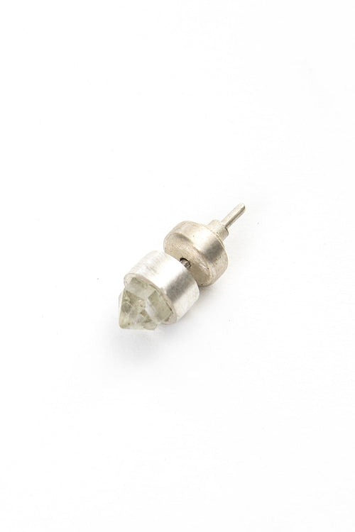 Stud Earring (Herkimer Spike) - Parts of Four - パーツ オブ フォー