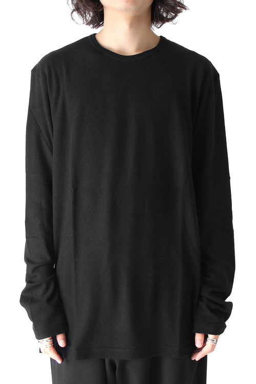 Wool Super 140 L/S T-Shirt - Yohji Yamamoto