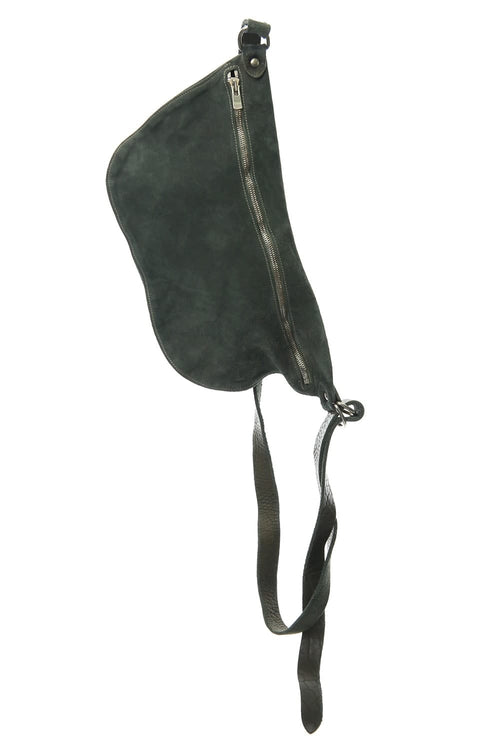 Body Bag Calf Full Grain Revese - Q10 - GREEN - Guidi