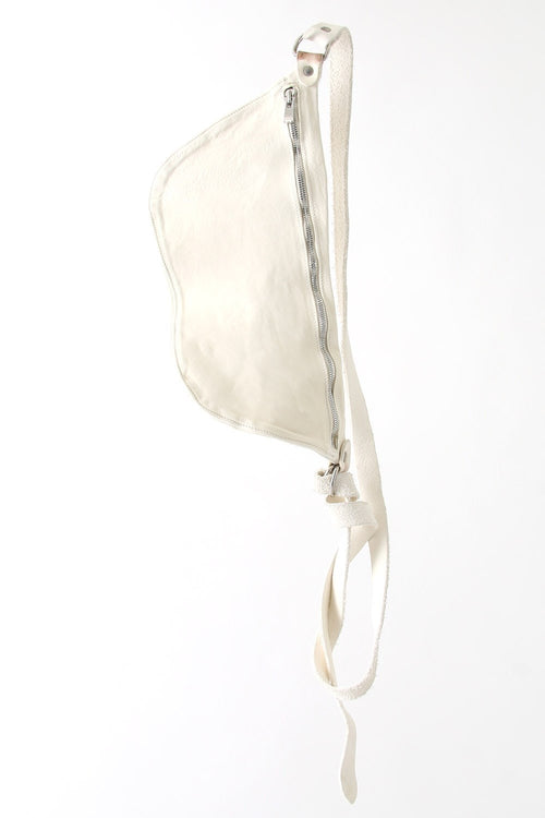 Body Bag Soft Horse Full Grain - Q10 - WHITE - Guidi