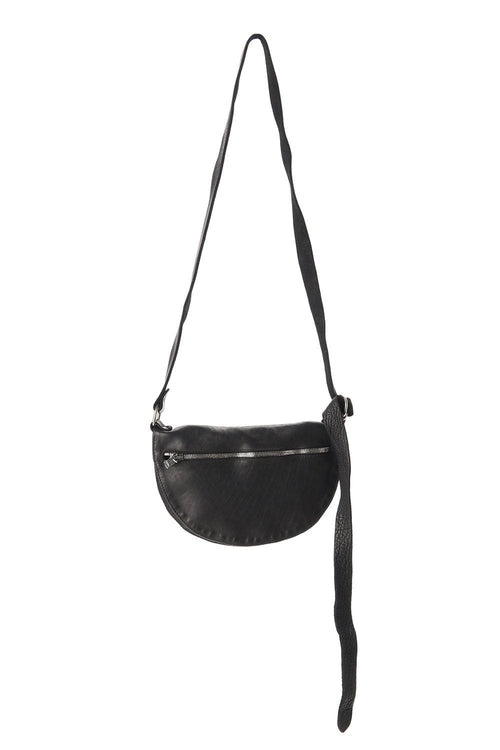 Q90 - Medium Leather Folded Belt Bag - Guidi