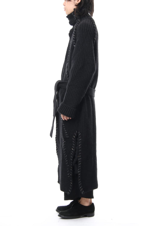 Embroidery Switching Coat - Yohji Yamamoto