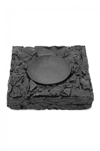 SCRAP LEATHER ASH TRAY - T.A.S