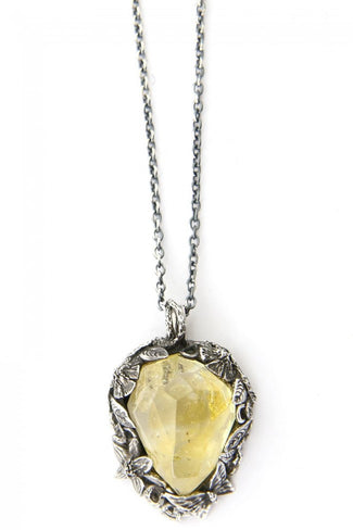 the WINTER male / Necklace Charm YELLOW - LYLY ERLANDSSON - リリーエルランドソン