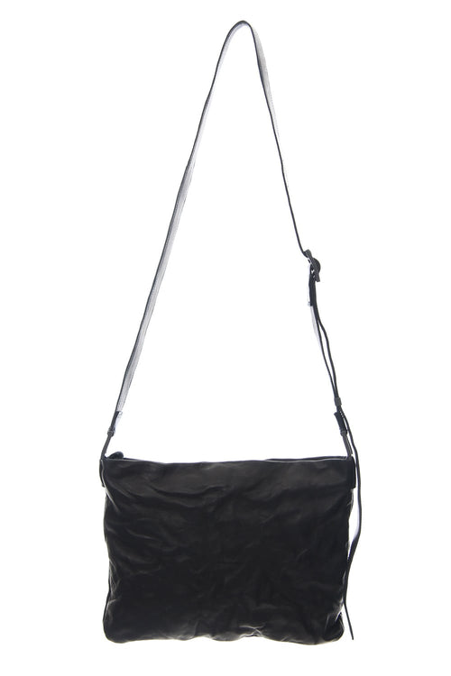 japanese Horse Sacoche Bag Buckle type Black Wash & Oiled - iolom
